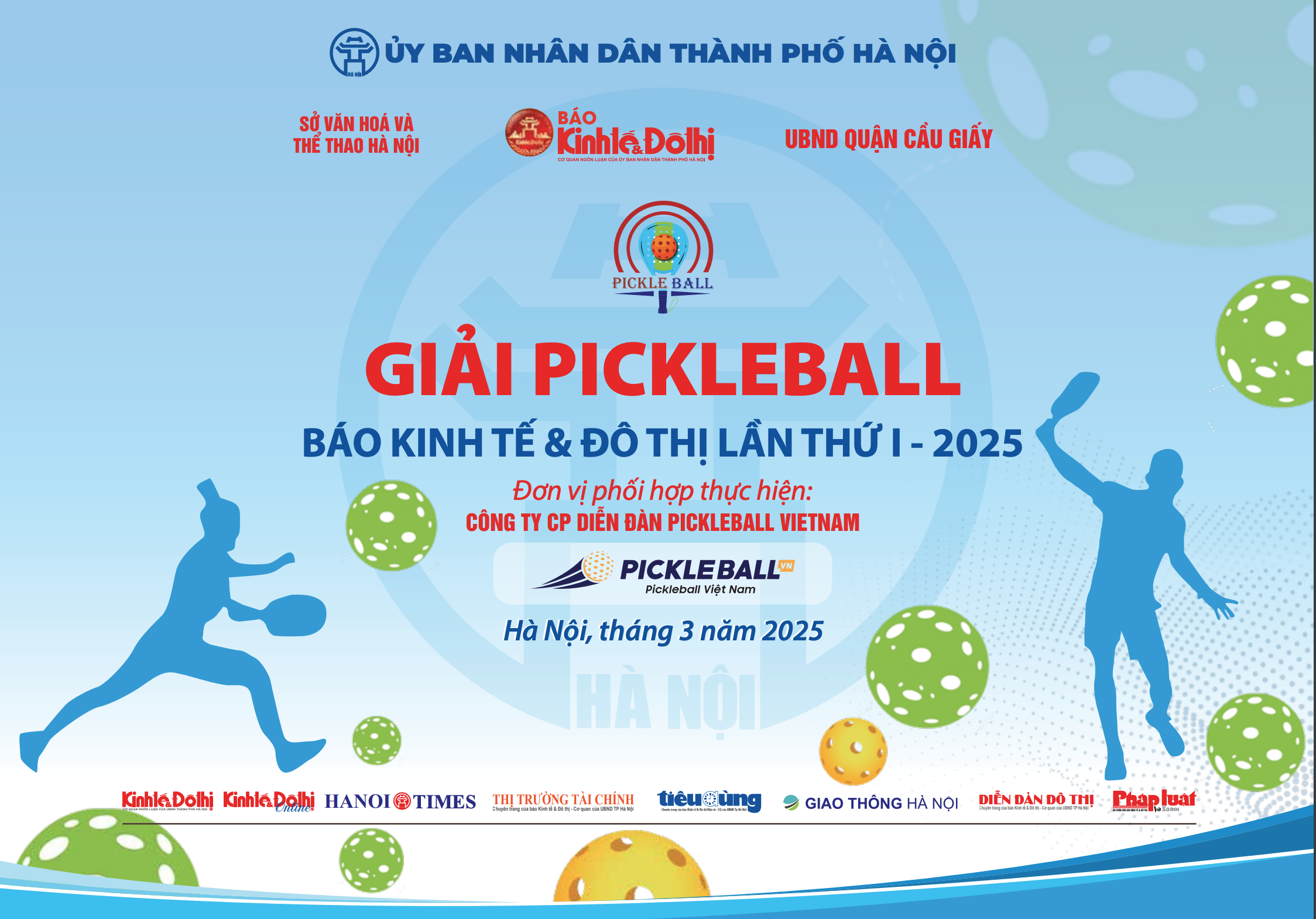 Pickleball Báo Kinh tế & Đô thị